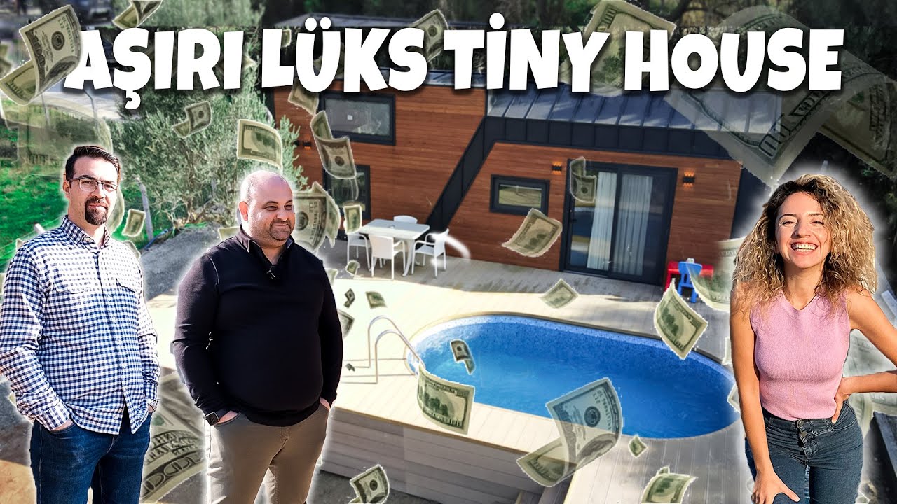 MÜTHİŞ AKILLI VE TEKNOLOJİK KÜÇÜK EV | Cenk Bey'in TAM ZAMANLI Tiny House Hayatı
