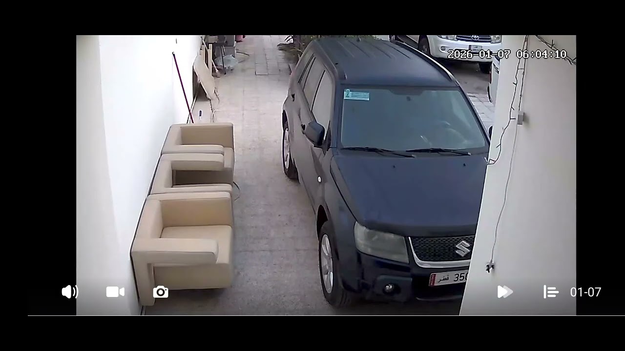 Villa 7 CCTV record January 7,2026
