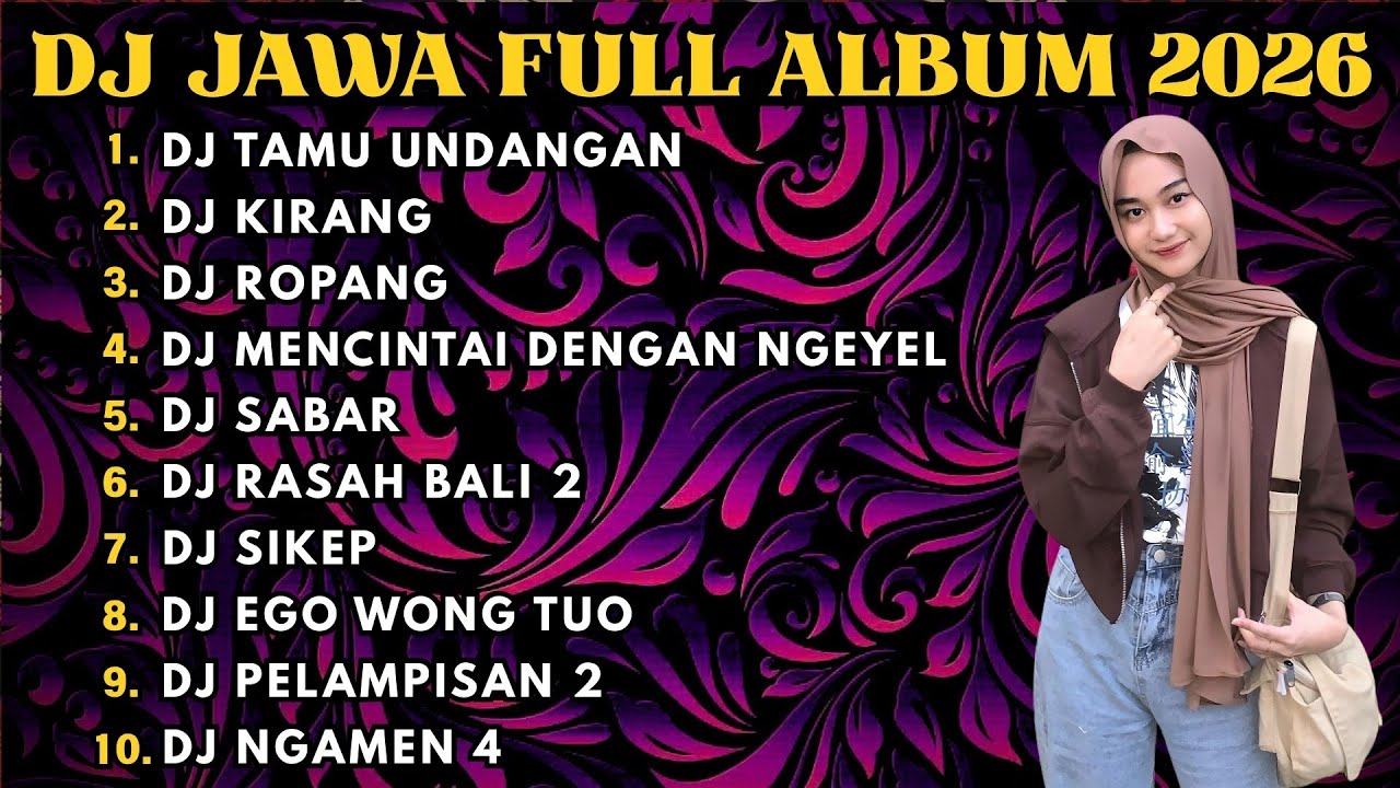 DJ JAWA FULL ALBUM FULL BASS TERBARU 2025 DJ TIKTOK DEK ALIA