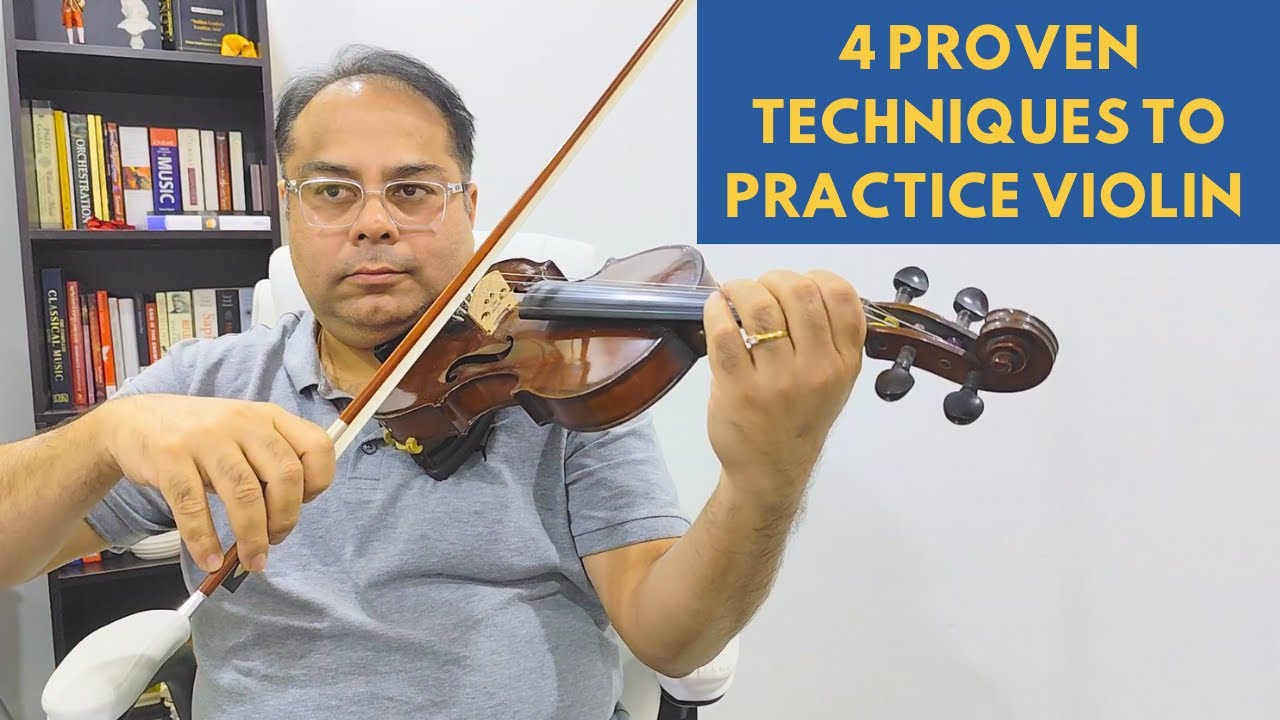 4 Proven Techniques to Practice the Violin | Tutorial in Hindi and Bengali