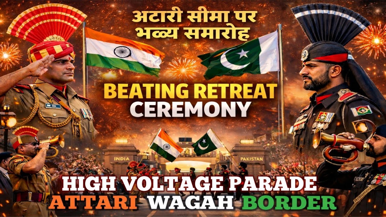  Attari Wagah Border Parade Ceremony | War On Border | India Pakistan Border | BSF Border | #india 