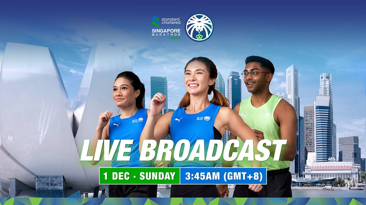 2024 Standard Chartered Singapore Marathon | Live Broadcast
