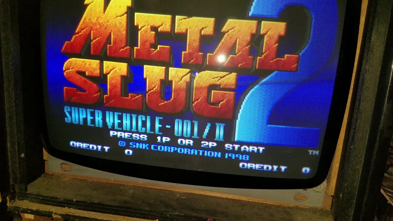 Neo Geo 4 slot, Weird sound distortion.