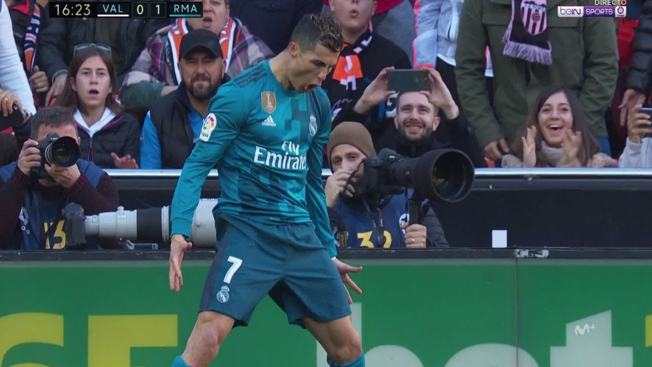 Cristiano Ronaldo Vs. Valencia Away 1080i 1/27/18
