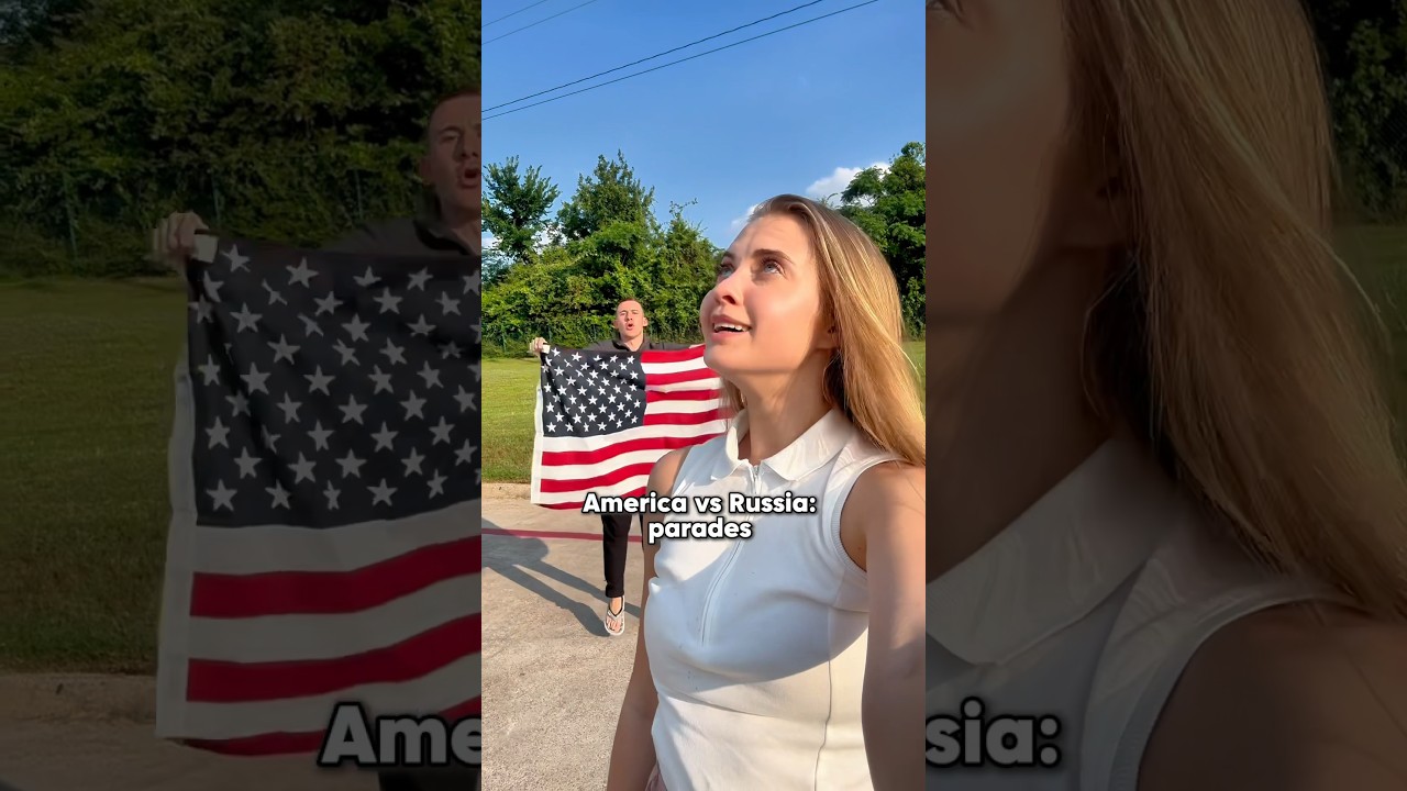 America vs Russia: Parades 🇺🇸❤️🇷🇺