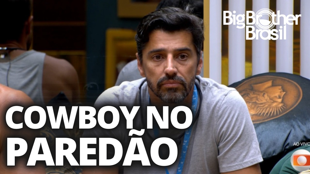 🔴 BBB 26: COWBOY É INDICADO PARA O PAREDÃO FALSO; ANA PAULA INSISTE EM SER INDICADA PELOS BROTHERS