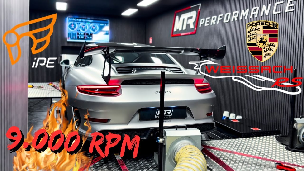 Porsche GT3 RS Weissach x iPE-Exhaust | Dyno Runs & Results HP/NM?