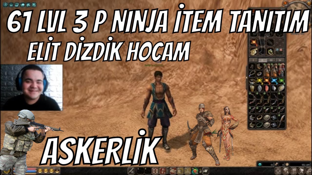 61 LVL 3P NINJA l ELİT İTEMLER l ASKERLİK l Metin2 Türkiye #12
