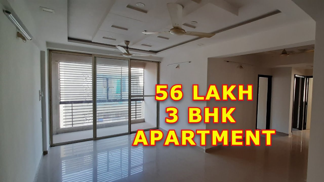 3 bedroom Price 56 LAKHS - ID 147 | 3 Bhk Apartment For Sale Ahmedabad Gujarat india .