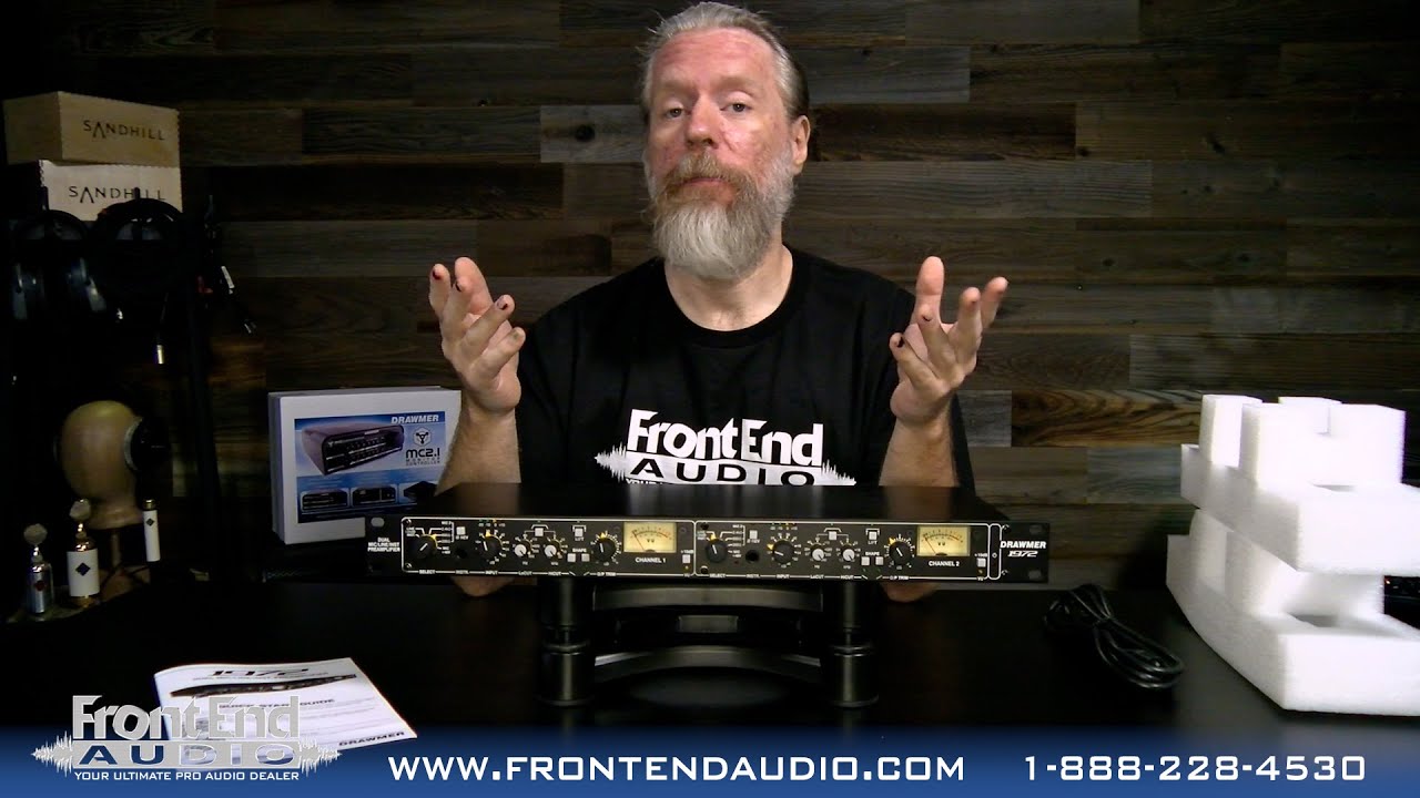 Drawmer 1972 Dual Preamp - Out Of The Box at Front End Audio