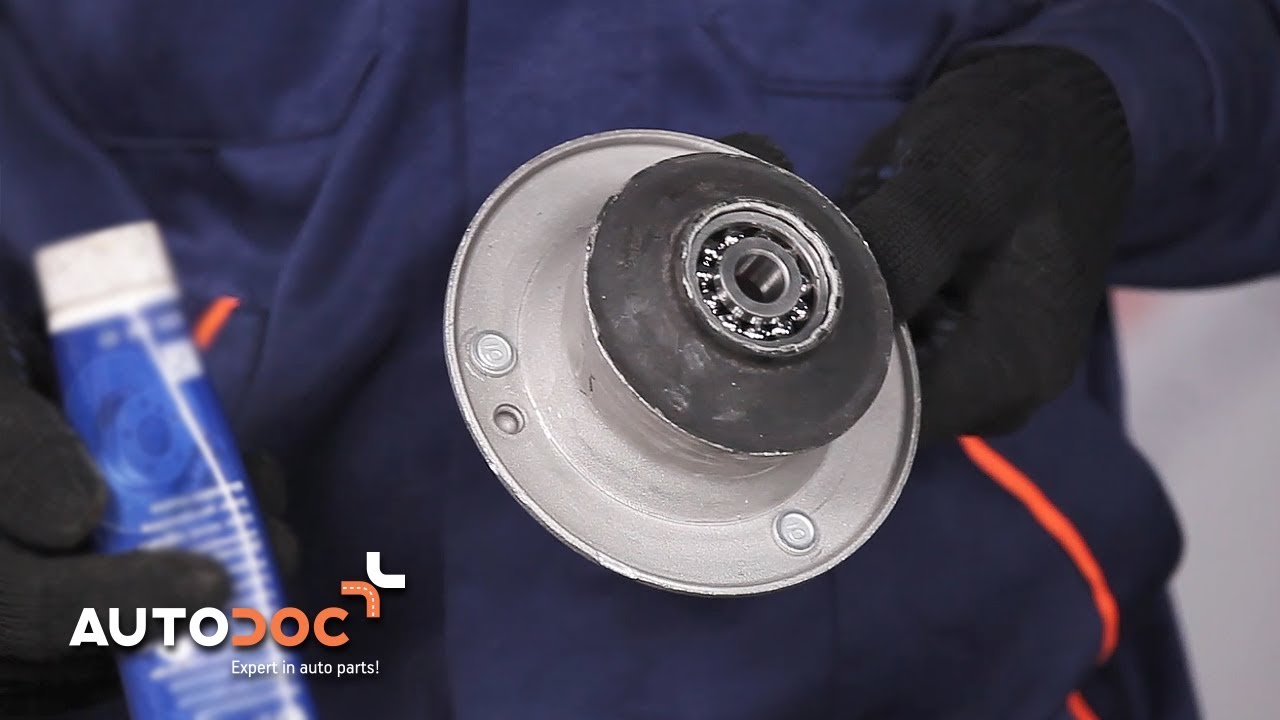 Hoe een veerpoot lager vervangen op een BMW 5 E39 [HANDLEIDING AUTODOC]