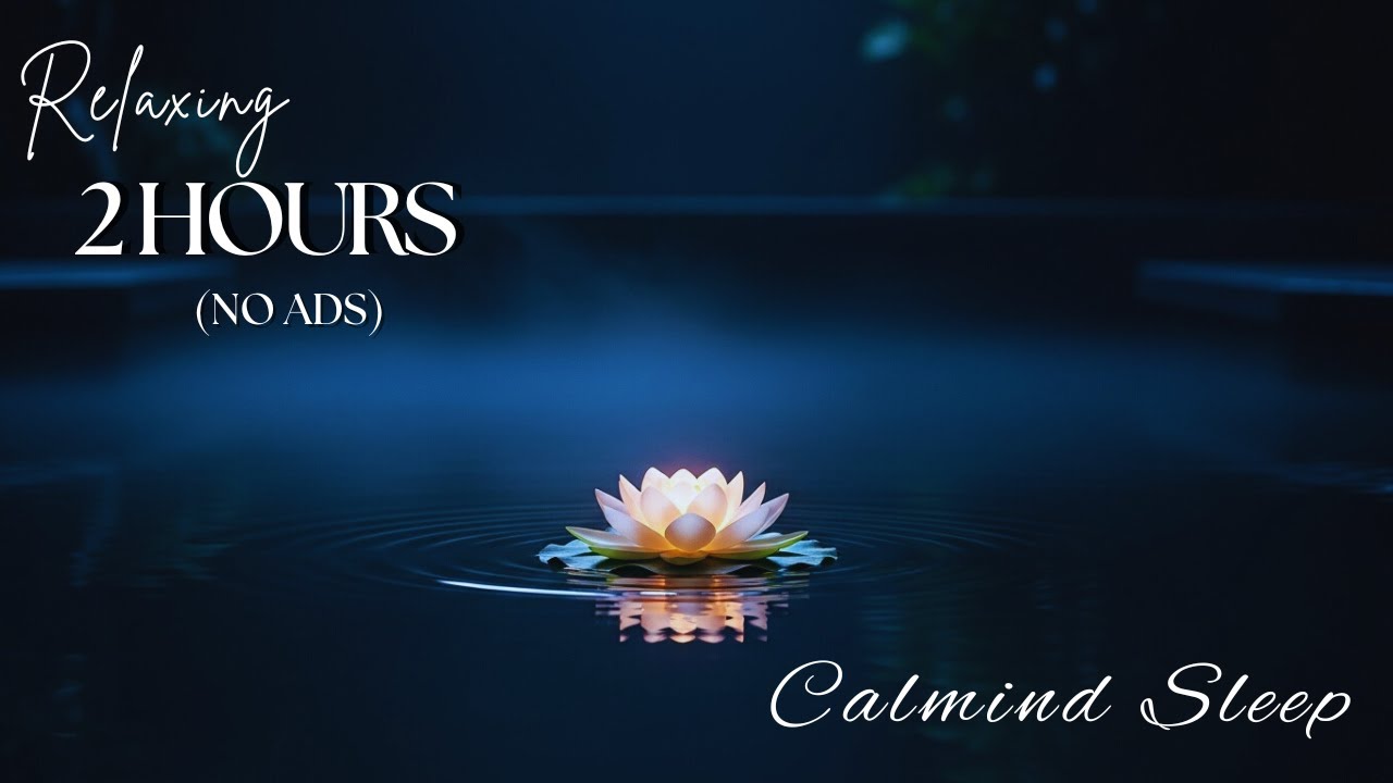 Healing Nature Sounds 🍃 Relaxing Instrumental Music with Gentle Water | Calmind Sleep
