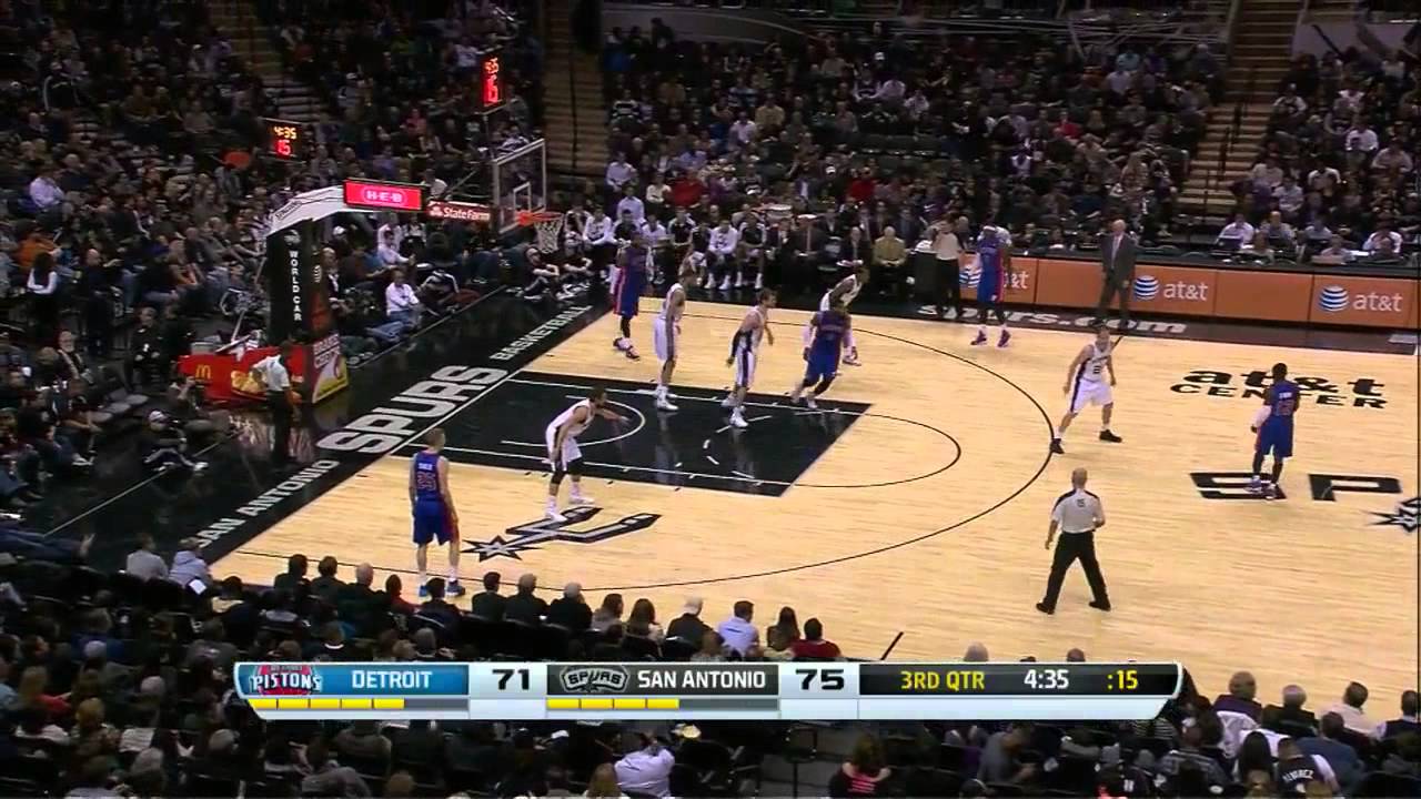 Marco Belinelli vs Detroit Pistons / Feb. 26th, 2014