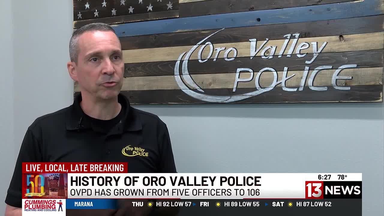 50 Years of Community: Evolution of Oro Valley Police Department