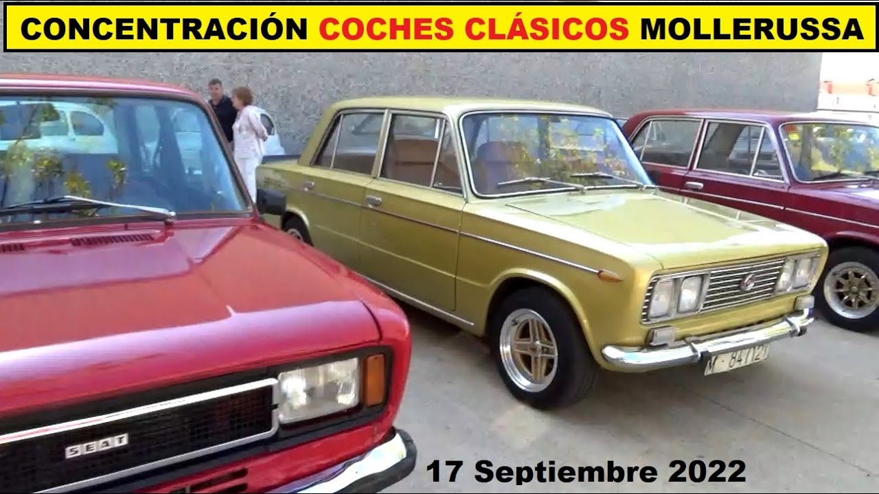 Concentración coches clásicos Mollerussa. 17-9-22 Voitures classiques. Cars and Coffee.