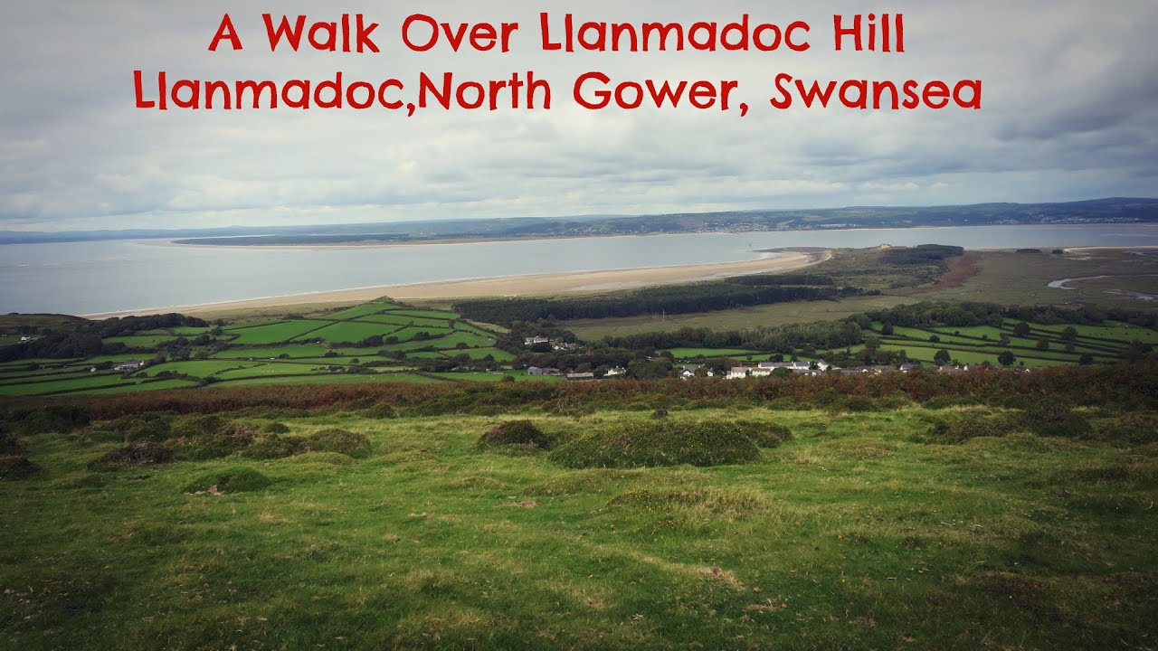A Walk Over Llanmadoc Hill, Llanmadoc, North Gower, Swansea