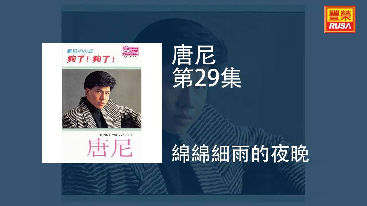 唐尼 - 綿綿細雨的夜晚 [Original Music Audio]