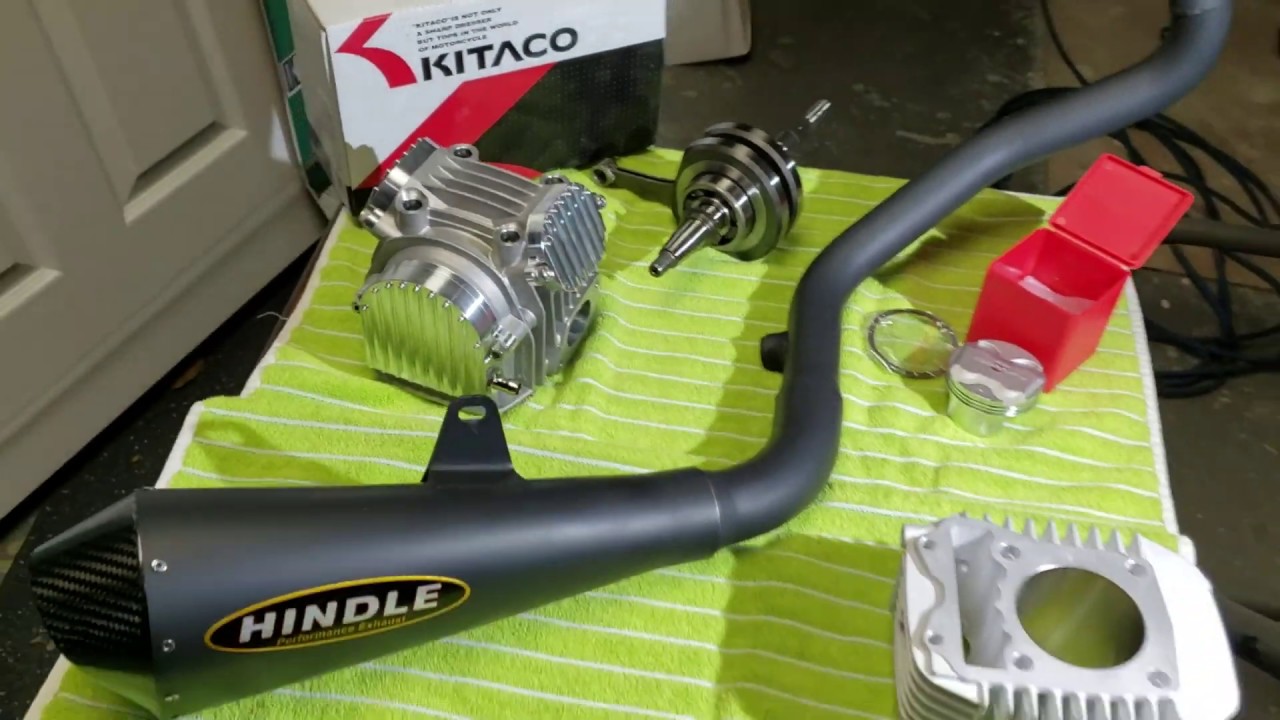Grom Fatherz Koso 170cc  Big Bore Kit and Hindle Exhaust GOFAST GROM