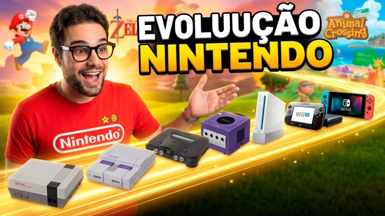 Você Conhece Toda Evolução da Nintendo?
