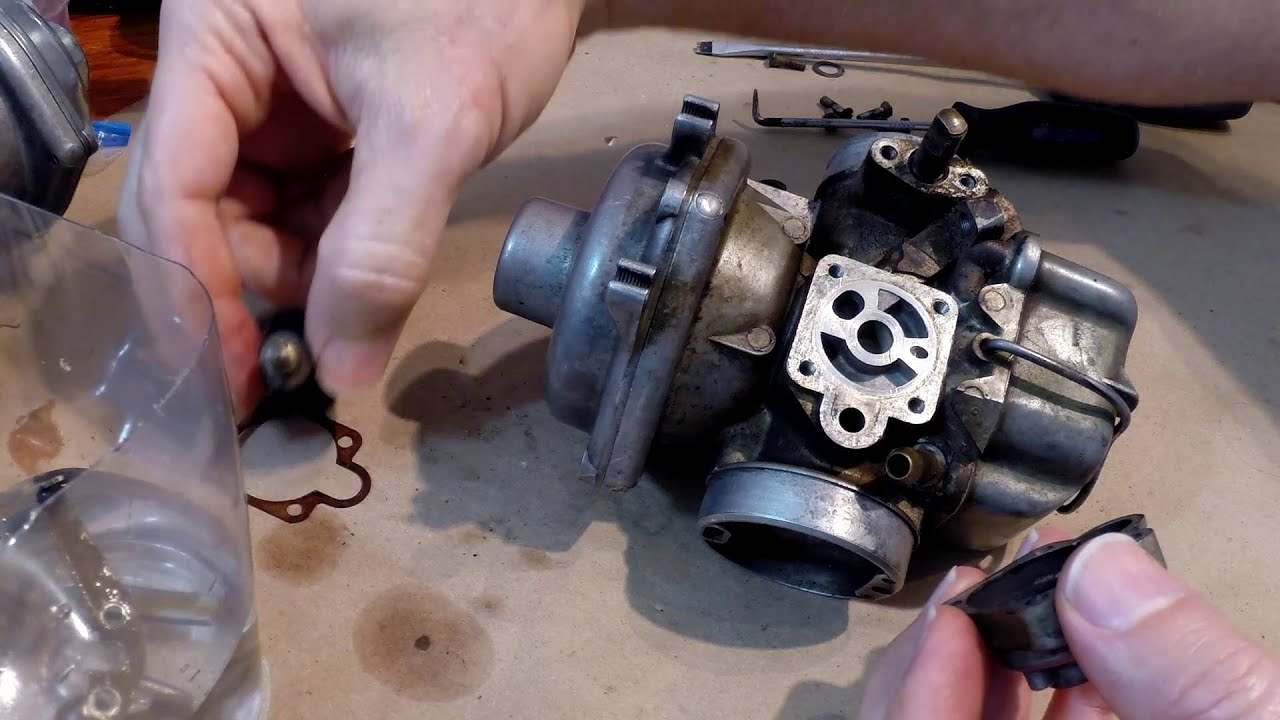 Bing 32mm CV carb rebuild (Pt. 1) -  Very detailed/Seized jets/etc.