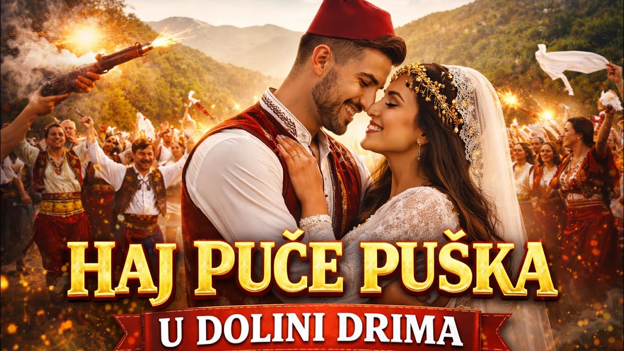 🎶 Haj puče puška u dolini Drima 🎶 || Svadbarska pjesma