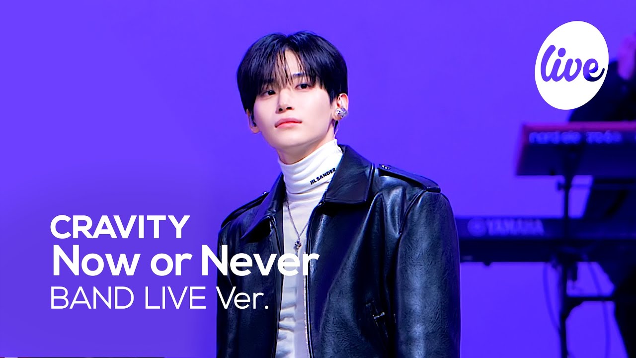 [4K] CRAVITY - “Now or Never” Band LIVE Concert [it's Live] шоу живой музыки