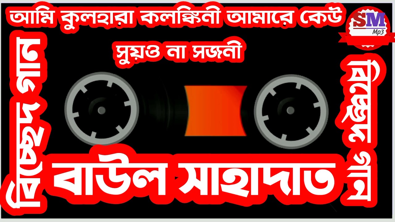 আমি কুলহারা কলঙ্কিনী । Bicced gaan । বাউল সাহাদাত । SM Mp3