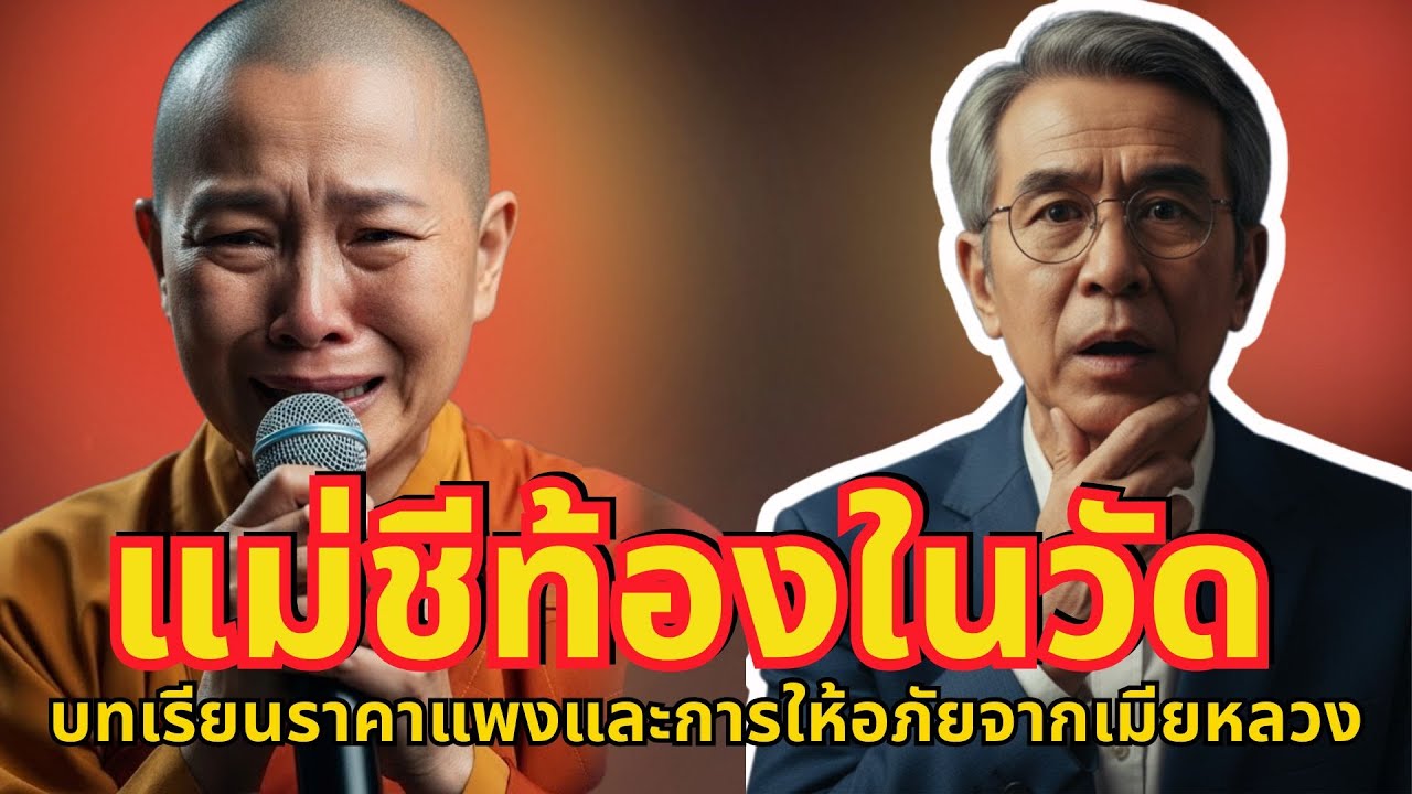แม่ชีท้องในวัด: บทเรียนราคาแพงและการให้อภัยจากเมียหลวง
