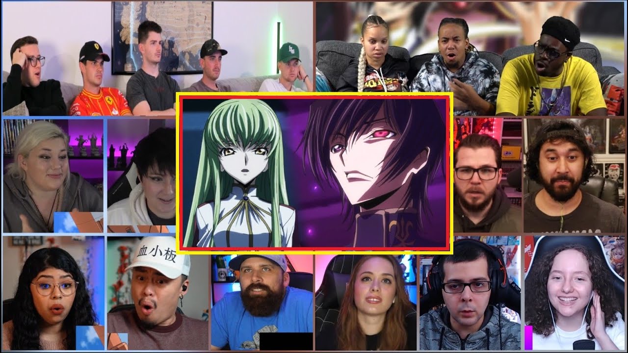 Code Geass Season 2 Episode 1 Reaction Mashup | コードギアス