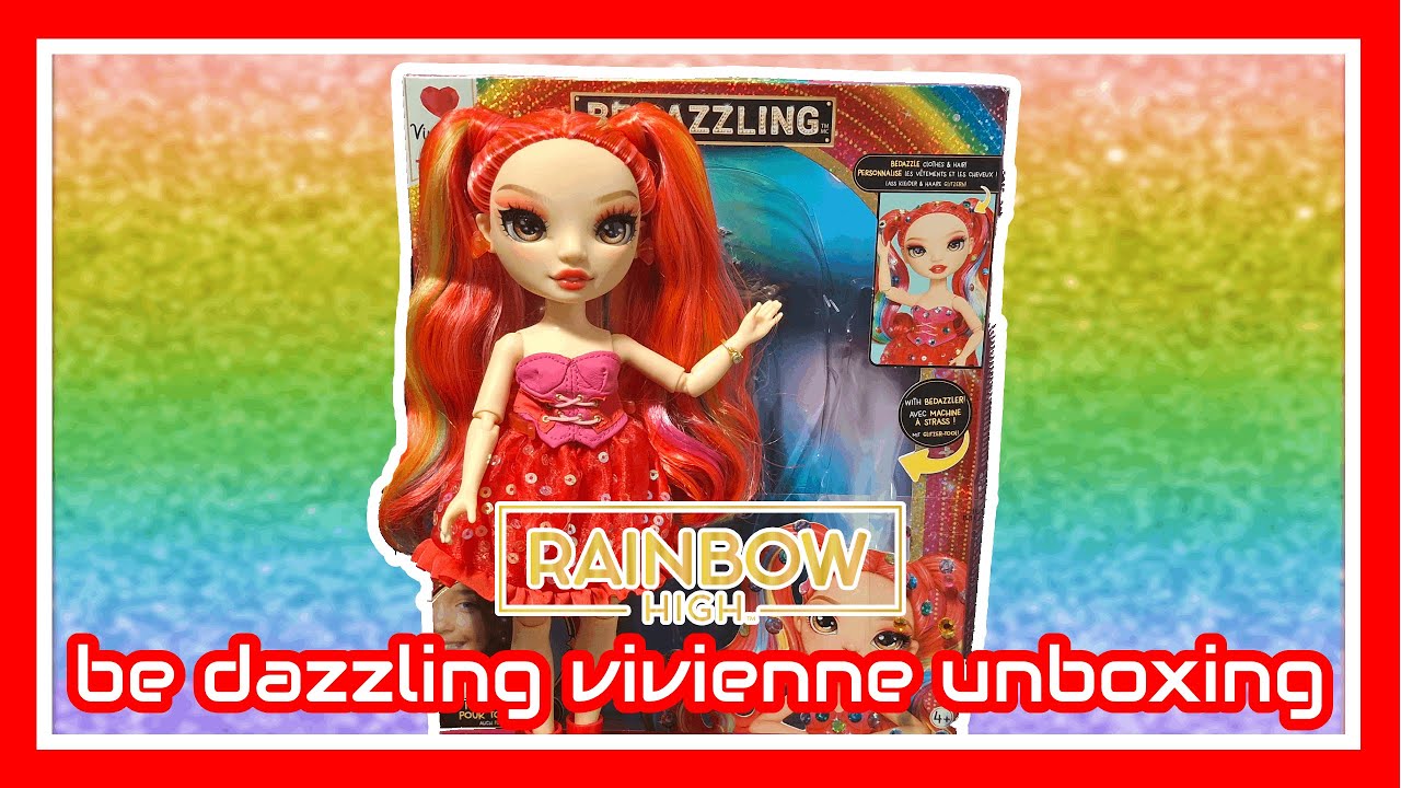 UNBOXING Rainbow High: Vivienne Rougue Be Dazzling