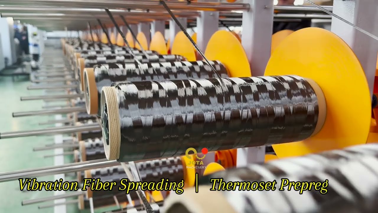 T700 Carbon Fiber Tow Vibration Spreading for CFRP Thermoset Prepreg