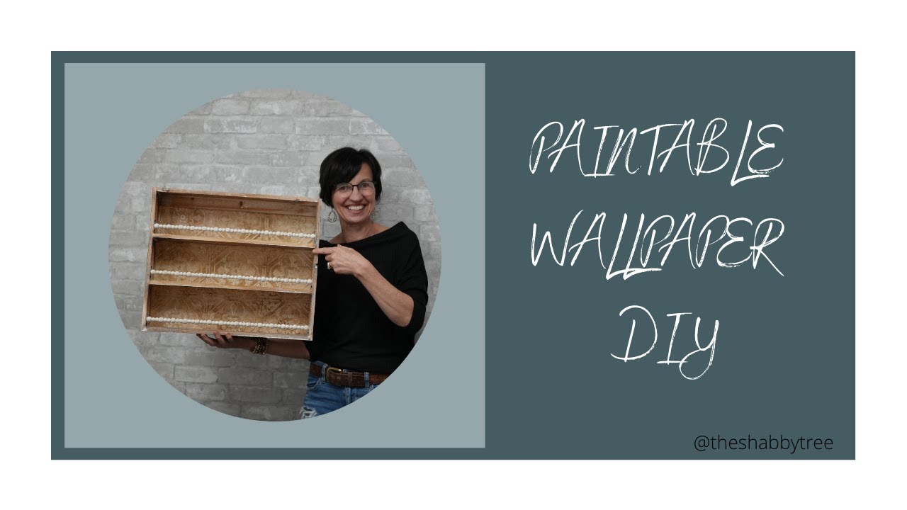 Paintable Wallpaper DIY