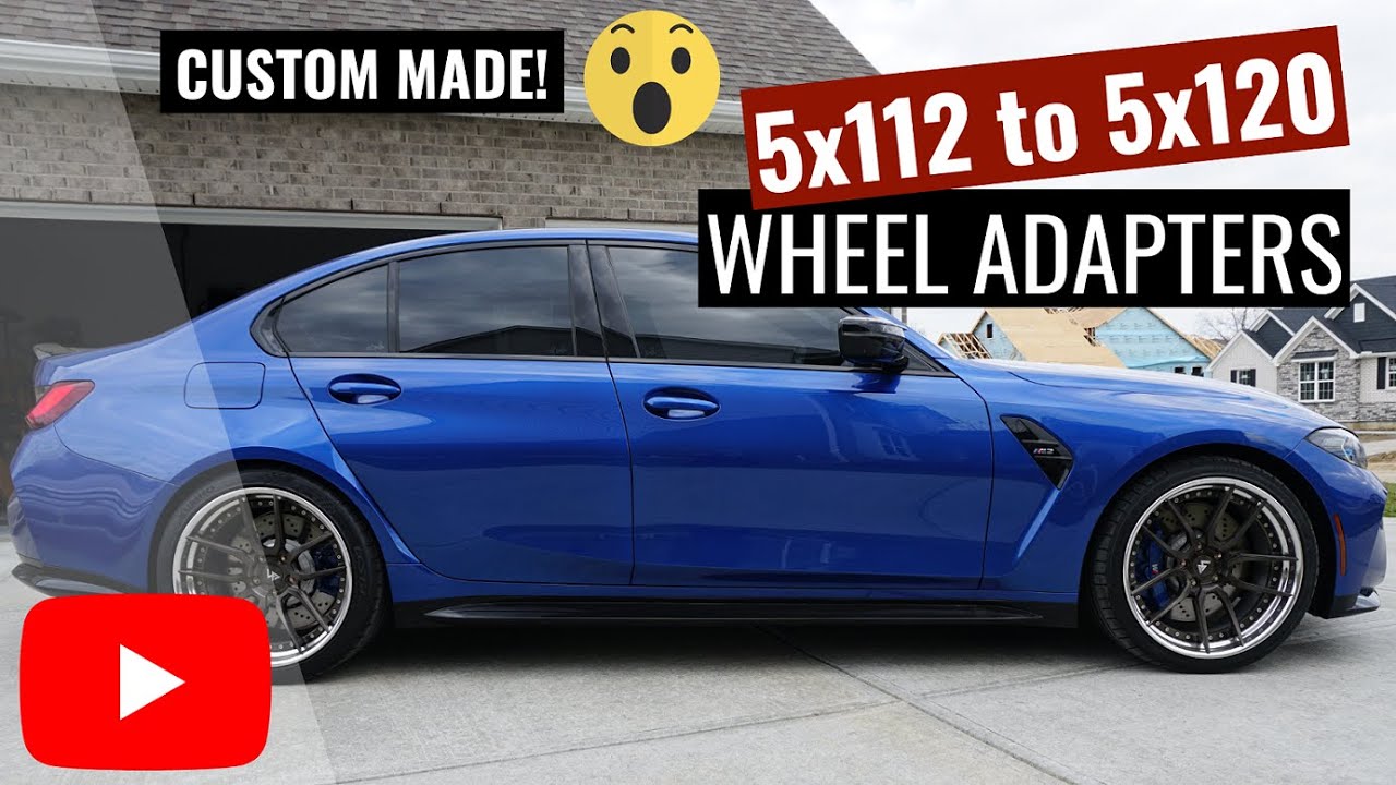 Колесные адаптеры 5x112 на 5x120 | BMW G80 M3