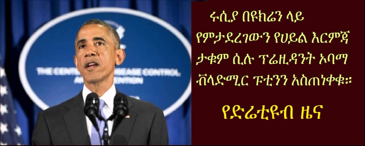 DireTube News - Obama warns Putin over deepening Ukraine crisis