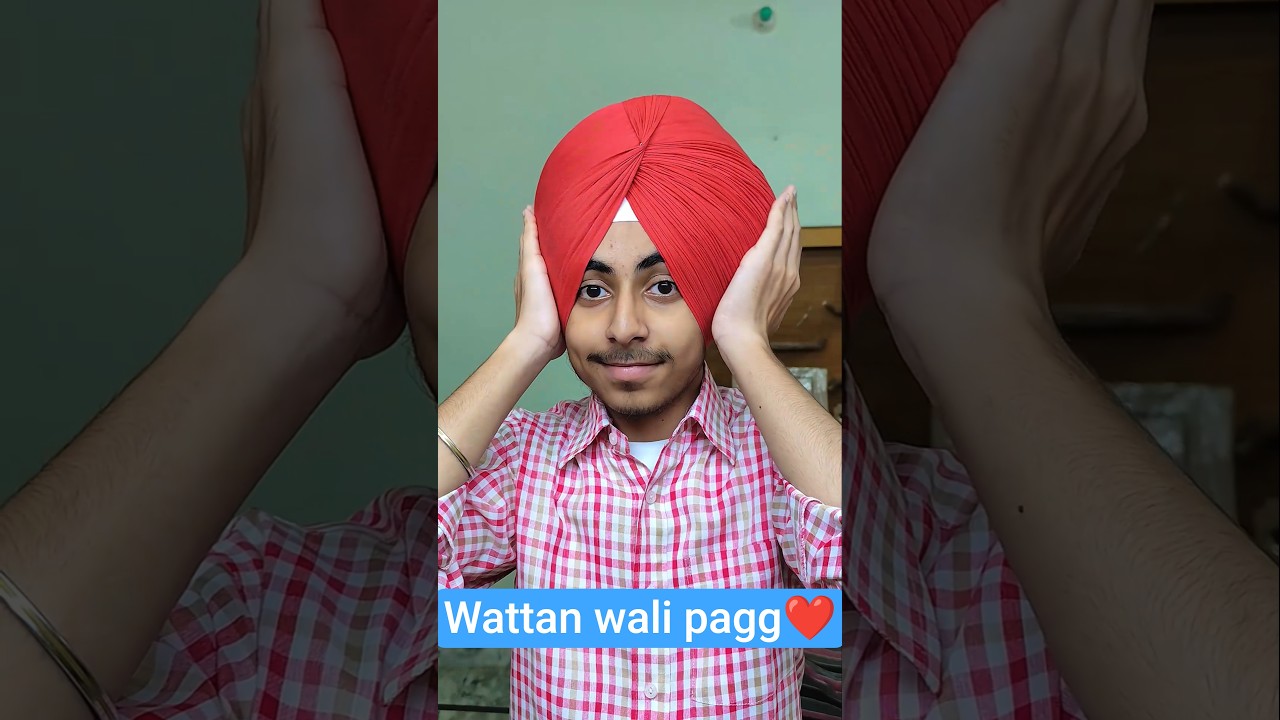 wattan wali Pagg❤ #dastaar #turban #pagglovers #paggtatorial #wattawalipagg #wattan_wali_turban