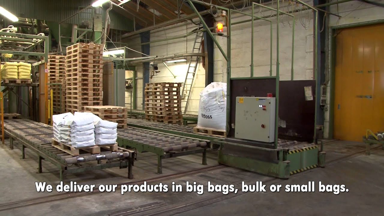 Vitfoss (DK) - Compound feed and premix production with ALFRA Dosing and weighing systems