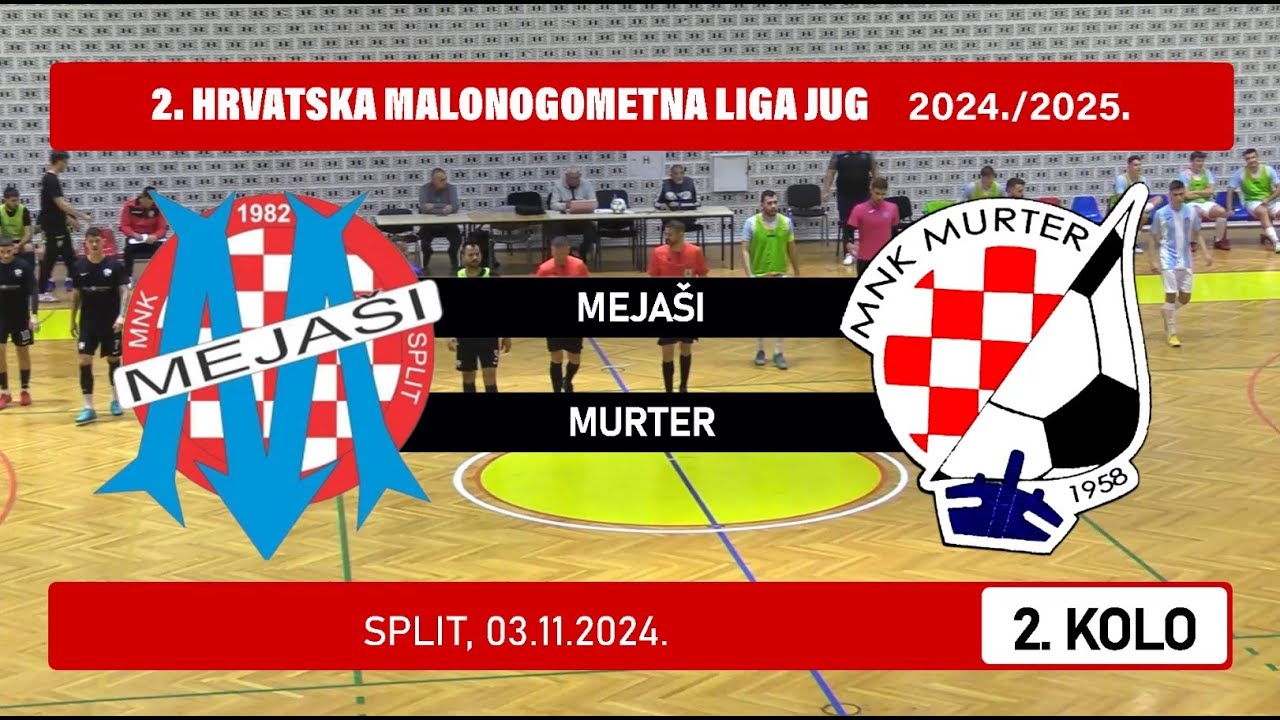 2. HMNL Jug: MEJAŠI - MURTER 2:9, 03.11.2024.