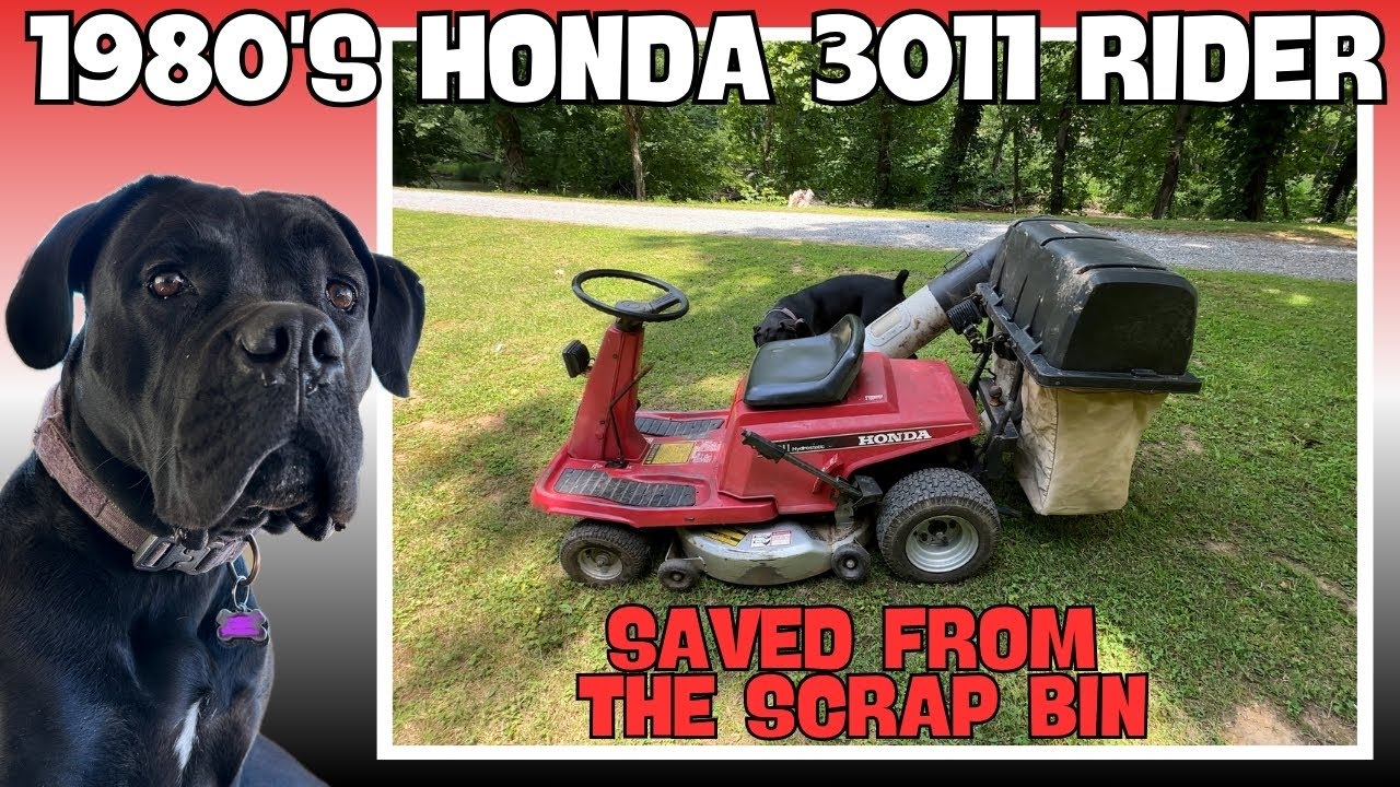 80's Honda 3011 Riding Mower Revival | Repair and Test Drive