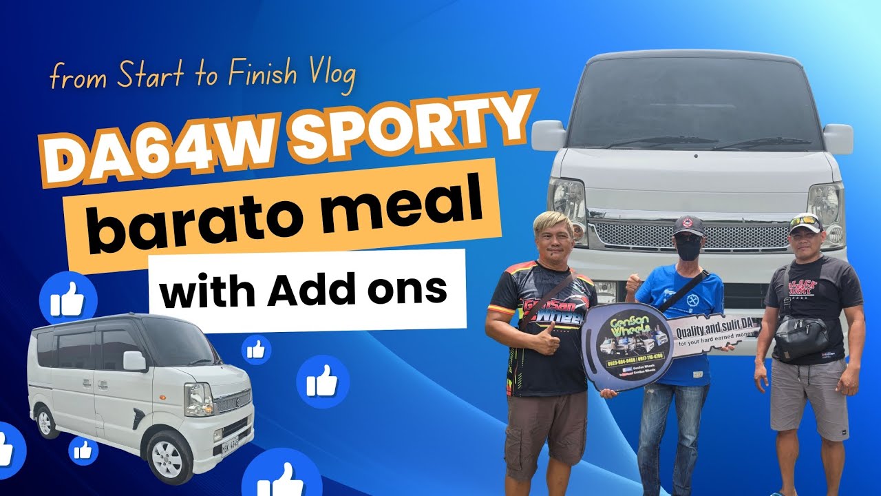 DA64W 4X2 AT Sporty Edition Barato meal Promo w/ add ons Sold At 265k