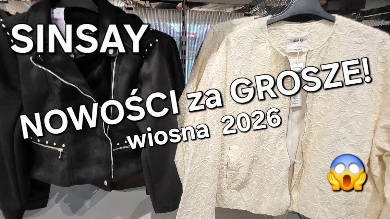 SINSAY🌸TANIO i MODNIE!🛍️Przegląd nowości👚wiosna 2026🌸