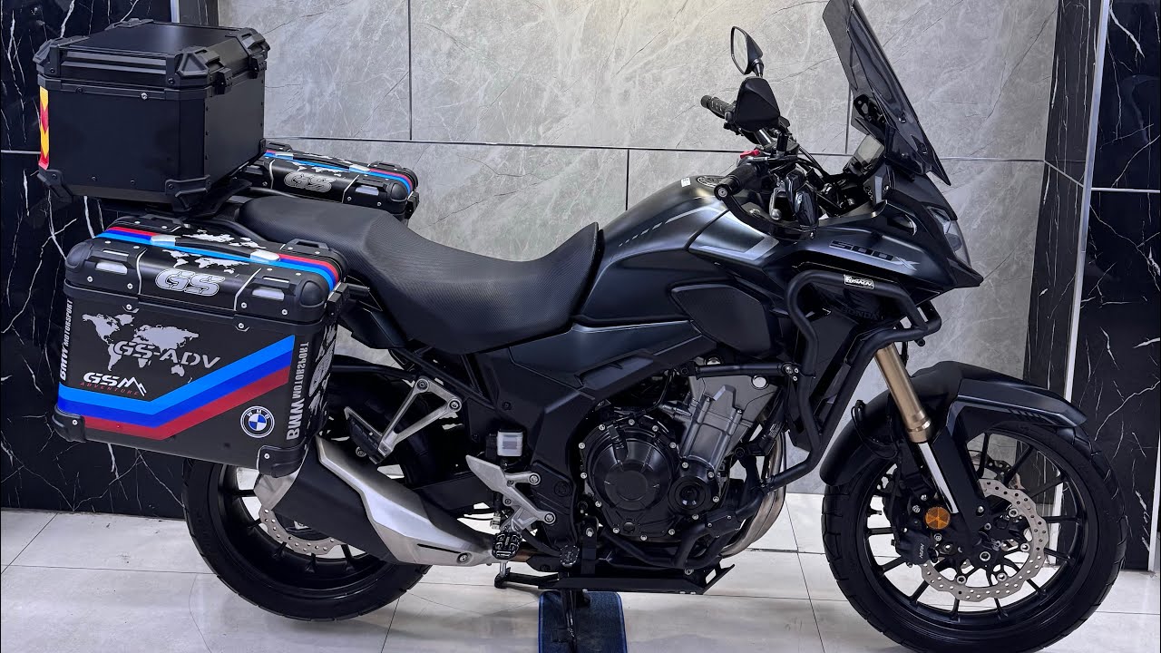 HONDA CB500X Full Black Bản Phuộc Upside Down Đĩa Đôi