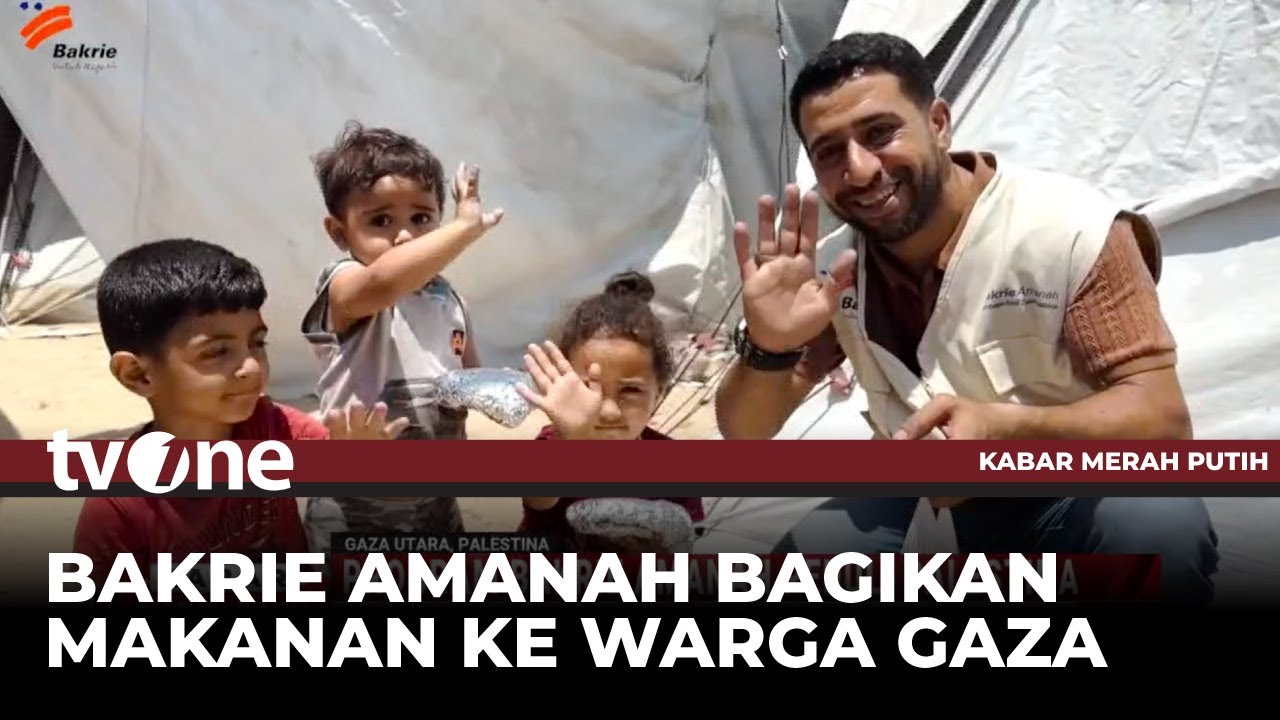 Bekerjasama dengan Global Humanity Network, Bakrie Amanah Bagikan 600 Makanan untuk Warga Gaza