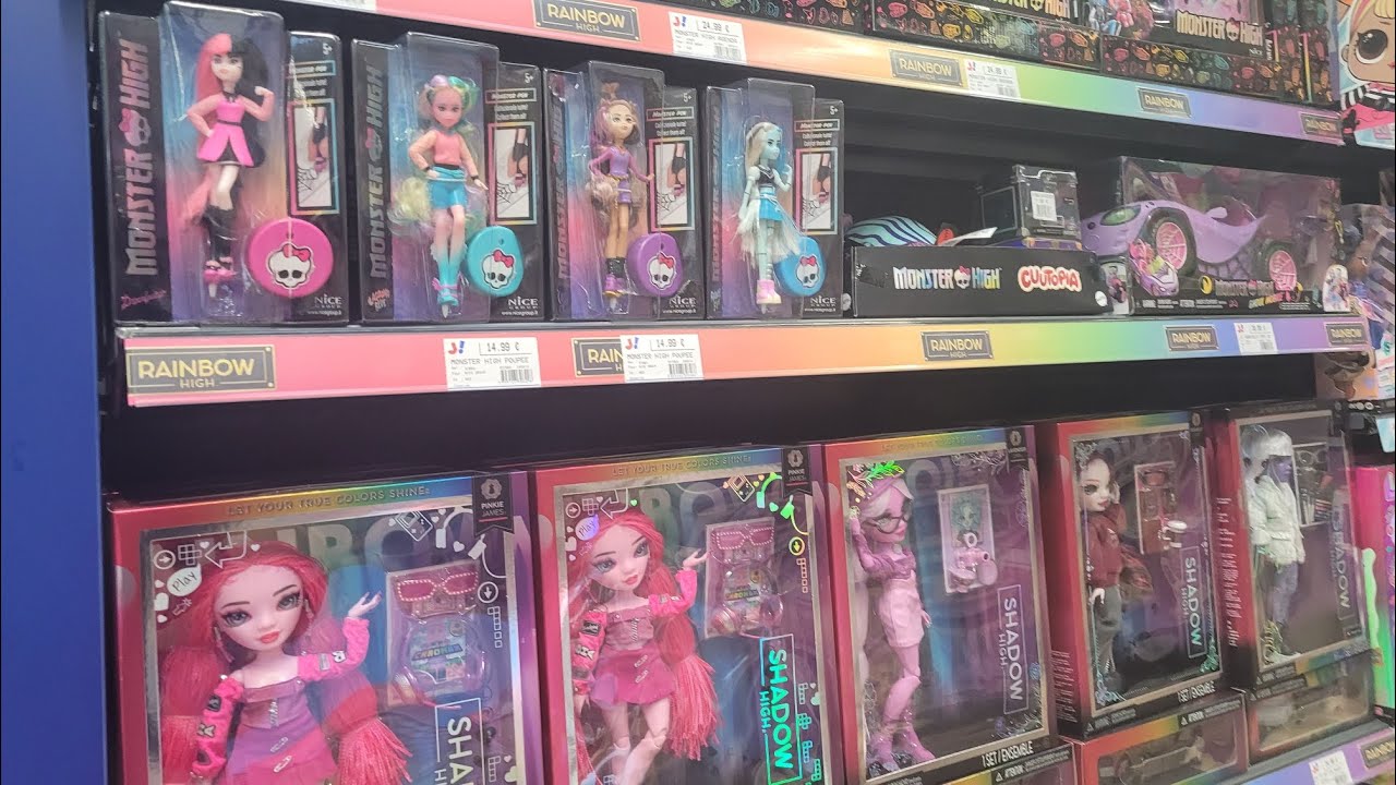 Monster High à Leclerc + update poupées