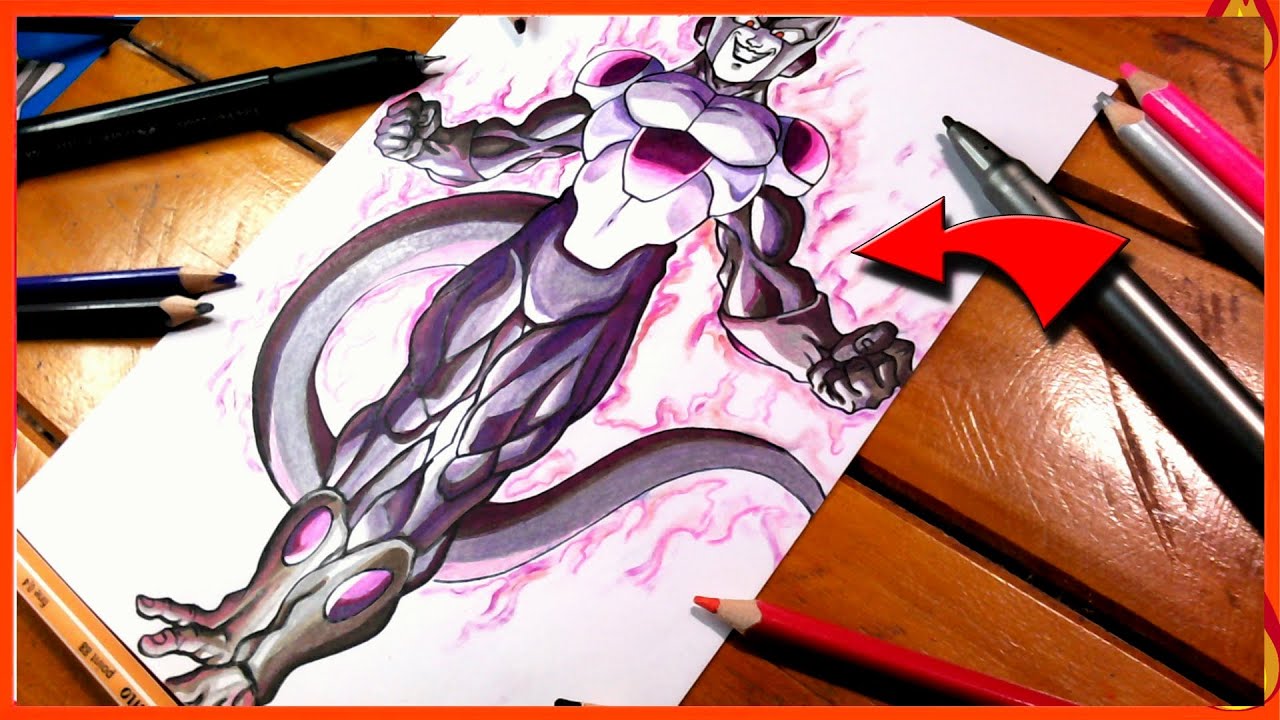 How to draw new transform of Freeza Black
