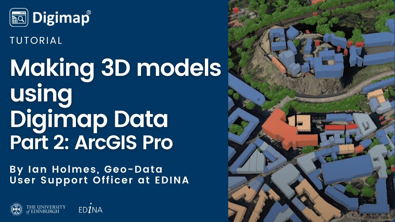 Making 3D models using Digimap Data - Part 2: ArcGIS Pro
