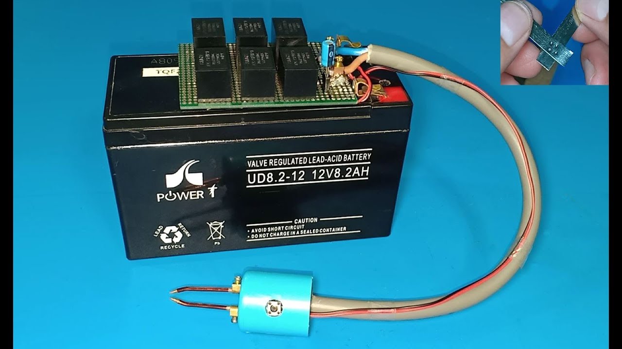 How to make spot welding machine using 12V Battery
