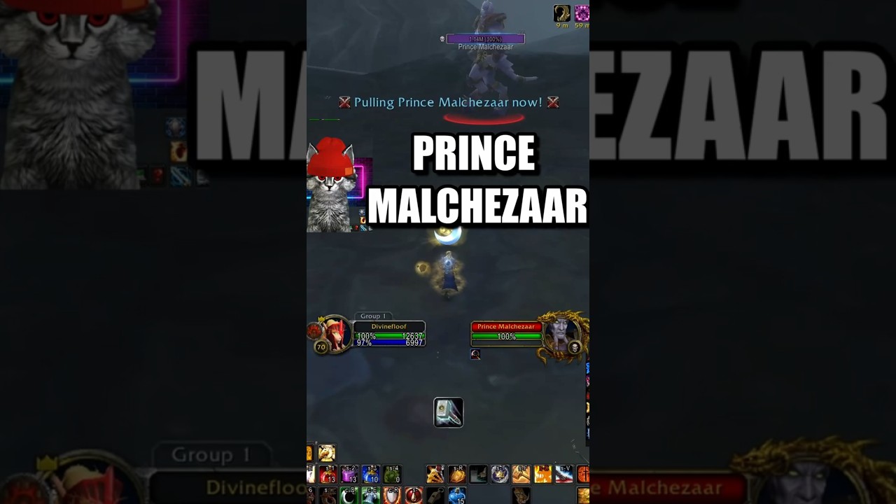 PRINCE MALCHEZAAR INSANE LOOT in Wow TBC #shorts