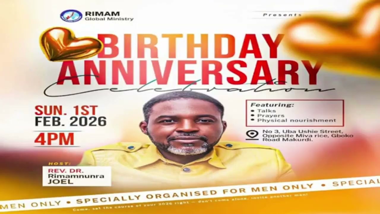 THE PLACE OF A WIFE IN MINISTRY || MEN'S CONFERENCE || BIRTHDAY CELEBRATION