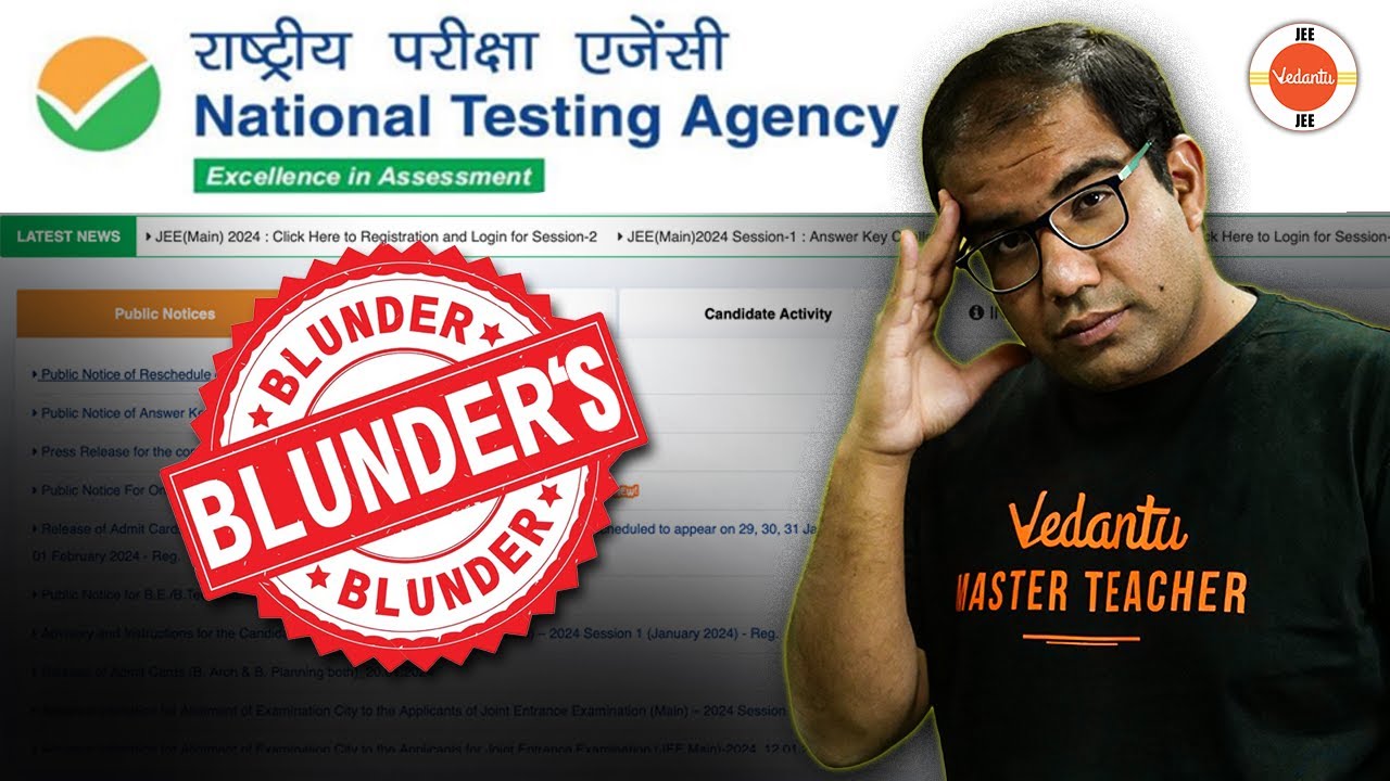 Again NTA Blunders in Answer Key | Vinay Shur Sir