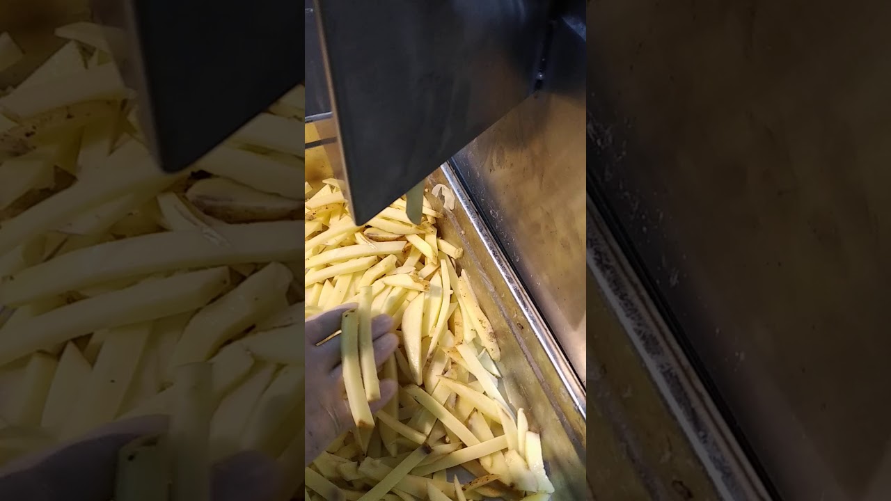 Robot taiat cartofi French Fries Potatoes, Szalmakrumpli robot